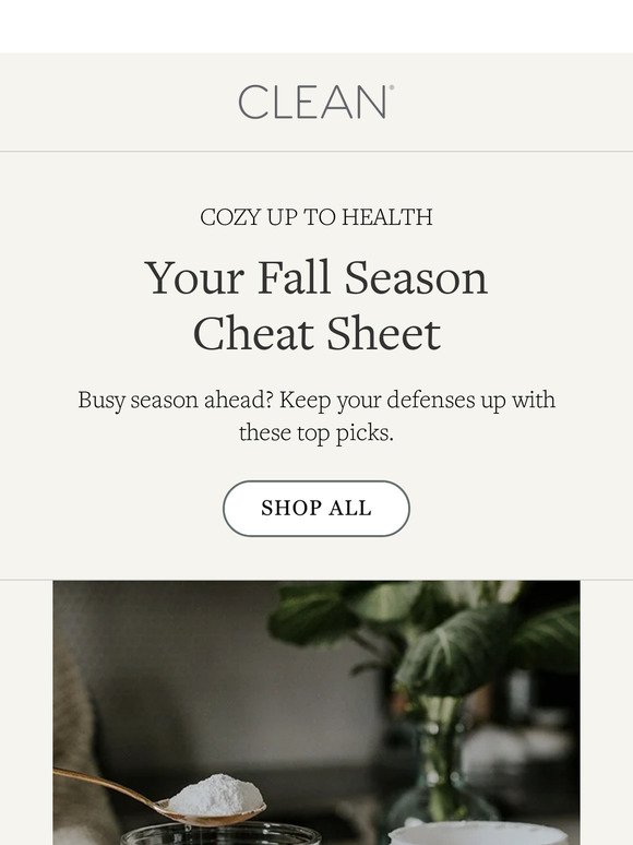 Your Fall Season Cheat Sheet 💚