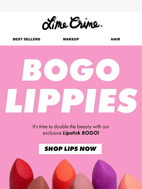 Double up your lip game: 2x the lipsticks 💋