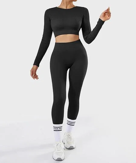Threaded Long Sleeves Sportswear