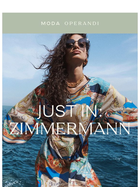 NEW ZIMMERMANN: a sunny escape