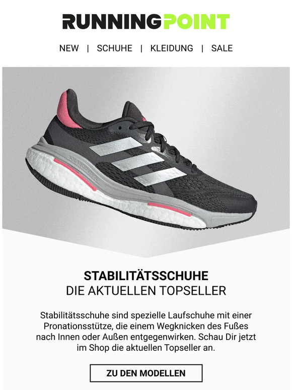 Die besten Schuhe für Läufer mit Überpronation