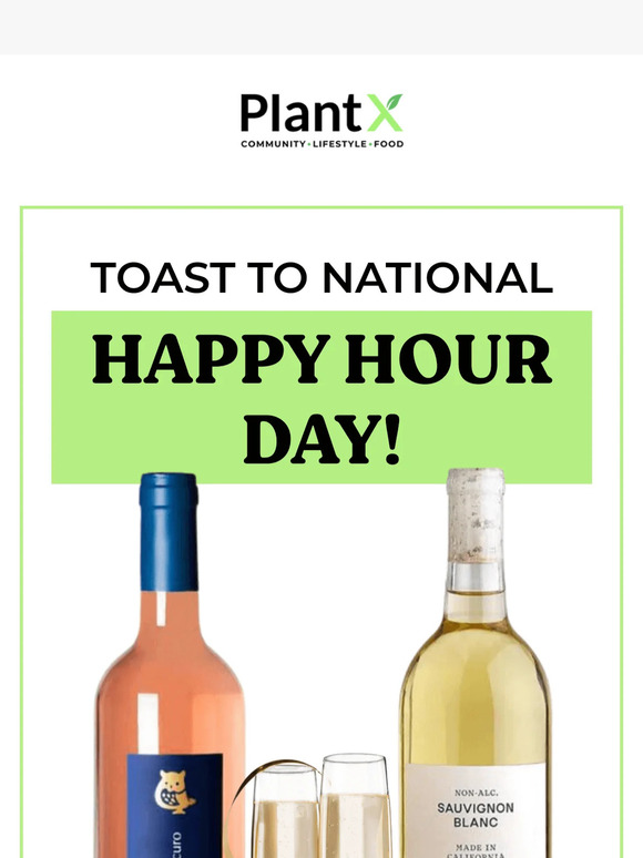 Toast to National Happy Hour Day!