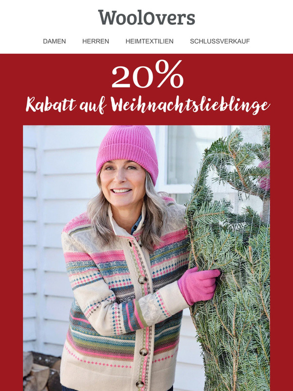 ENDET BALD | 20% Rabatt auf Weihnachtslieblinge