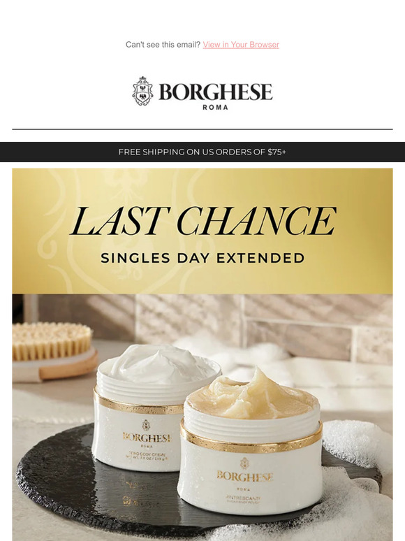 Singles Day Extended!