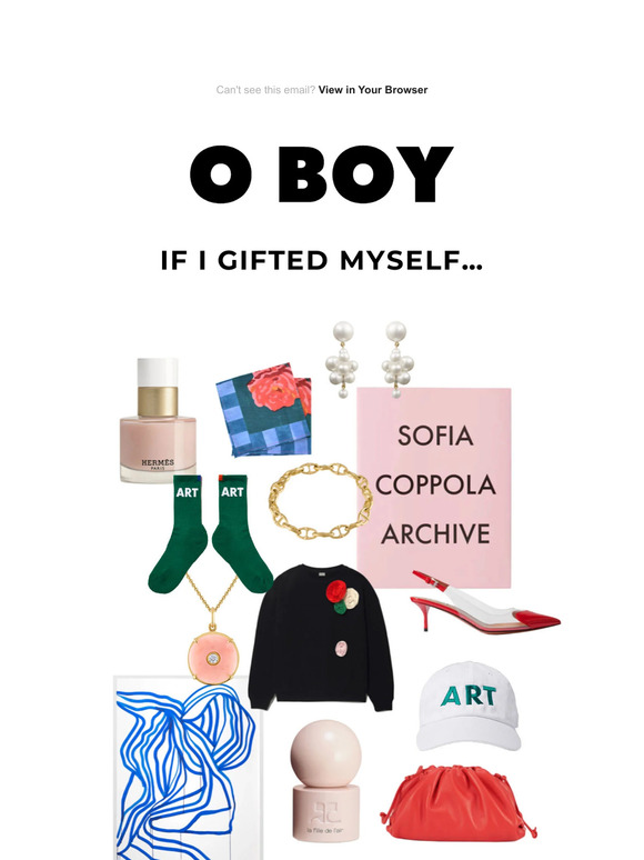 O BOY Journal: If I Gifted Myself…