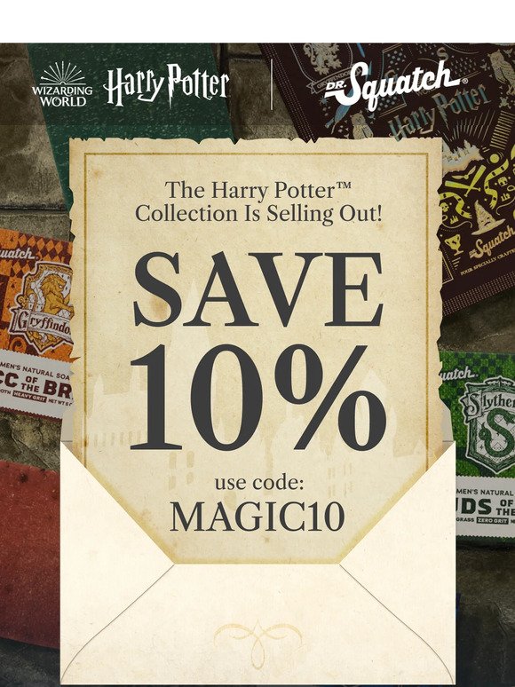 Get your Harry Potter™ Collection while you can!