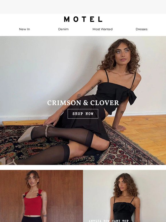 New in: Crimson and Clover