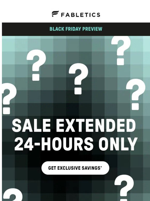 EXTENDED: 80% Off Everything