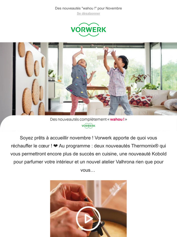 Des nouveautés "wahou !" pour Novembre