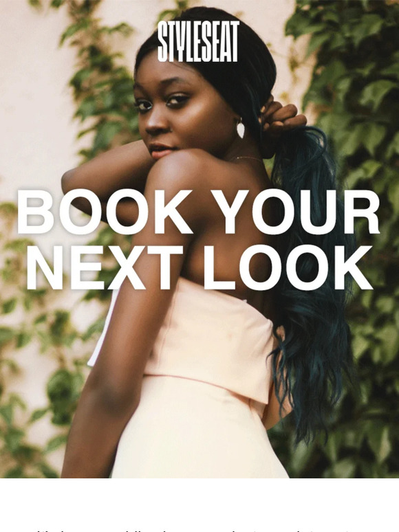 —, it's time to book your next appointment