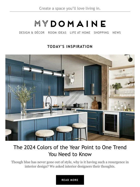 MyDomaine: The 2024 Colors of the Year Point to One Trend You Need to ...