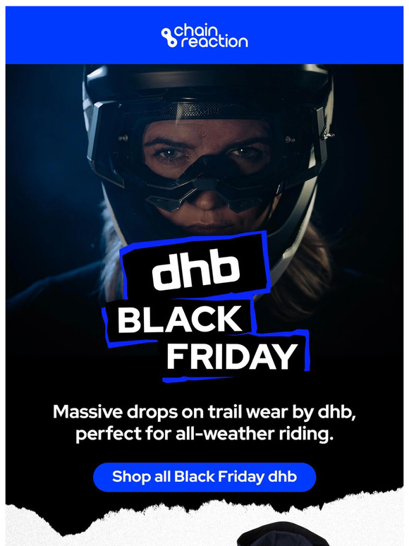 Black Friday - 60% off MTB wear by dhb