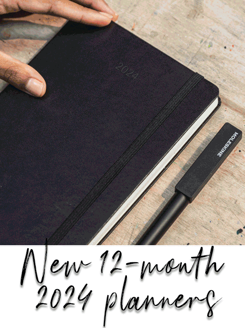 Moleskine NEW 12Month 2024 planners now in! Milled