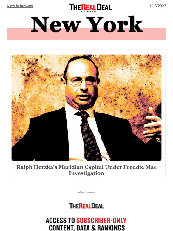 therealdeal Meridian under investigation by Freddie Mac; NYC rents