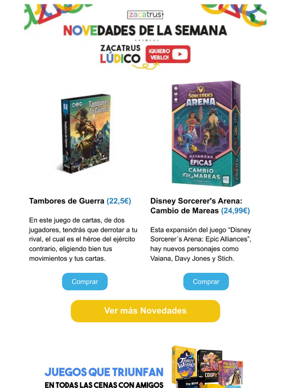 ¿Los has visto ya? 🤓 Los juegos nuevos de esta semana 👉