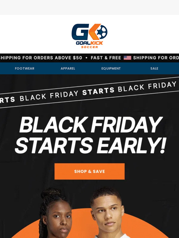 ⏰ Black Friday Begins Now:
