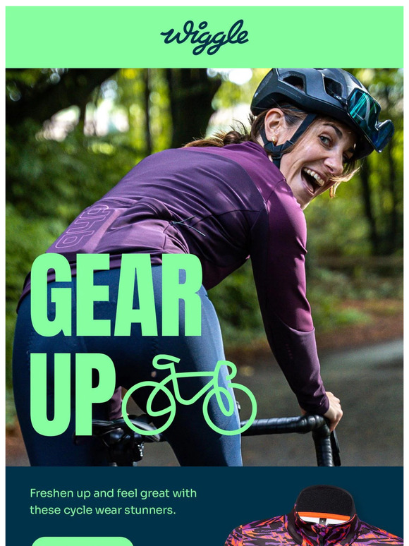 Gear up - cycle wear stunners