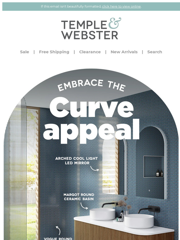 Embrace the curve appeal