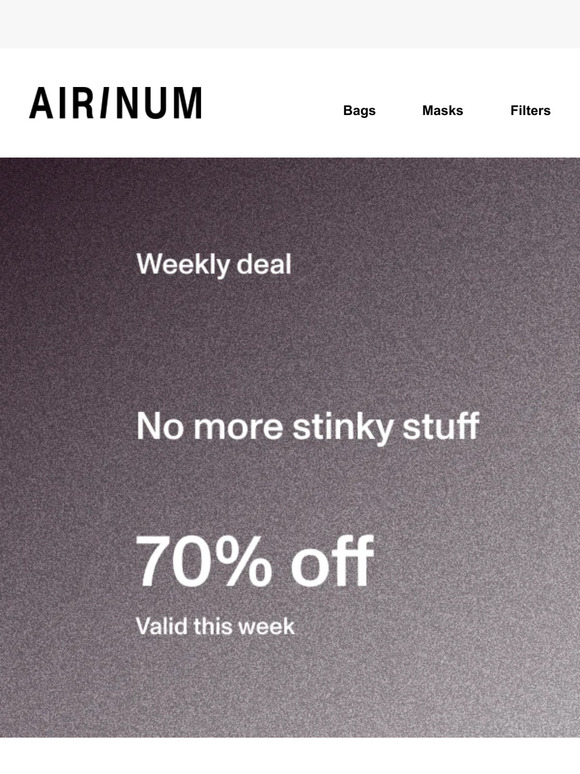 Weekly deal – 70% off