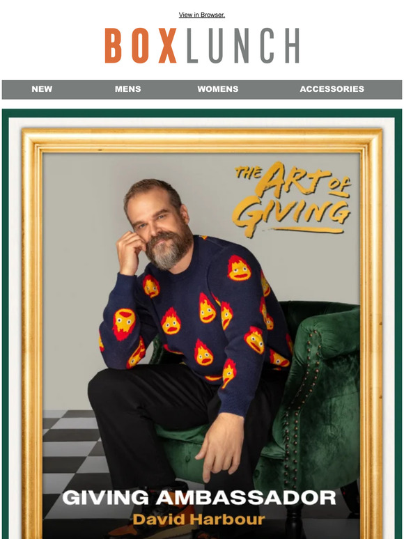 BoxLunch Introducing the BoxLunch Giving Ambassador! Milled