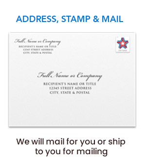 Address, Stamp and Mail