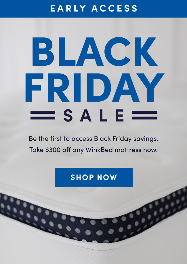 Wink Beds Early Access 🎉 Black Friday Mattress Sale Milled