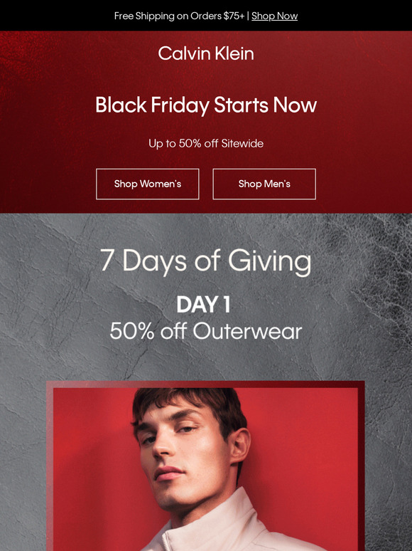 Black Friday Starts Now – Up to 50% off Sitewide