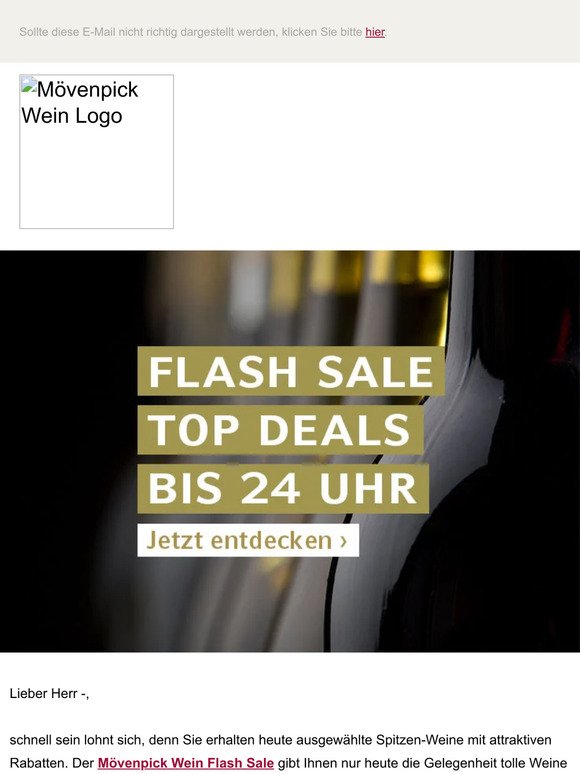 ⏱️ Flash Sale: Unser 24h-Sale ist gestartet, schnell sein lohnt sich!