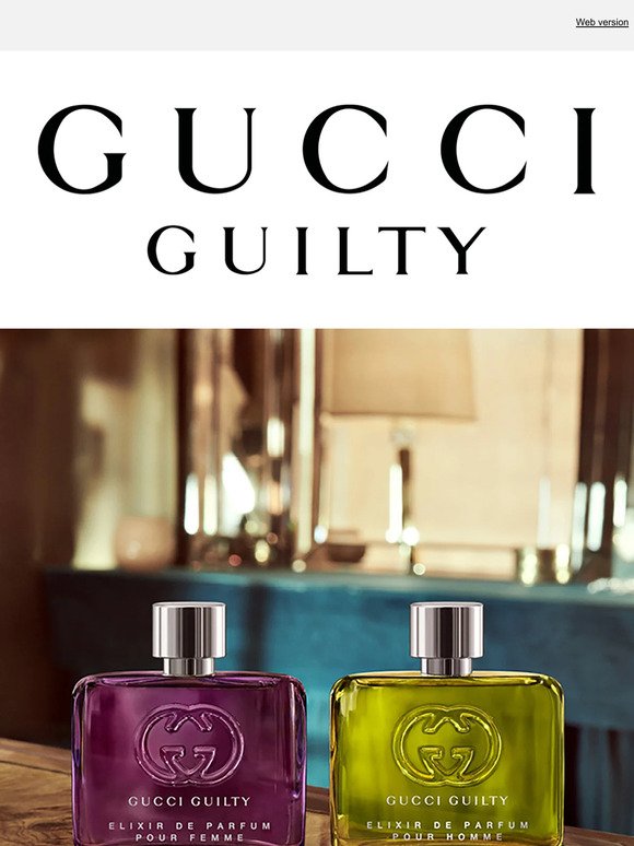 Introducing Gucci Guilty Elixir de Parfum