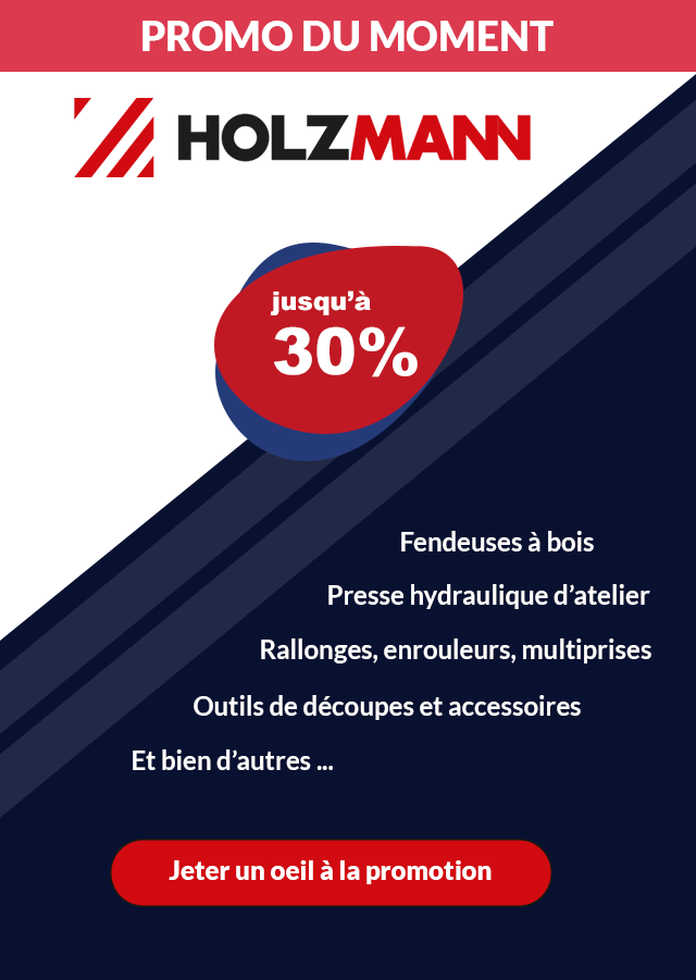 Jusqu'à -30% sur des produits HOLZMANN
