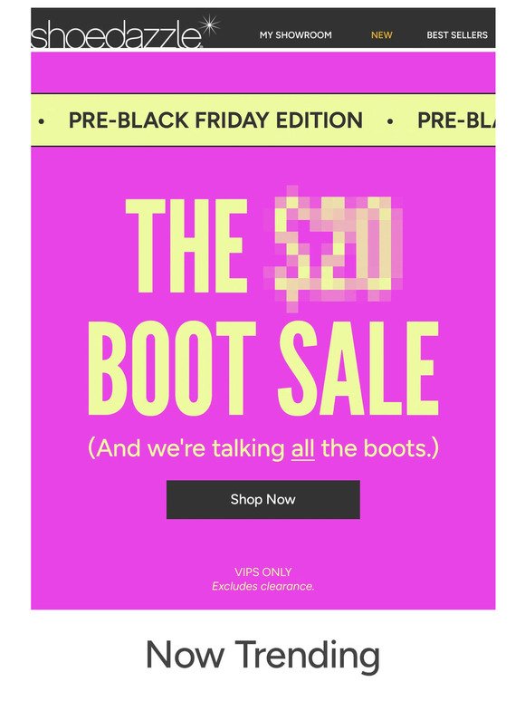 Pre-Black Friday Sale: $20 Boots 👢🥾