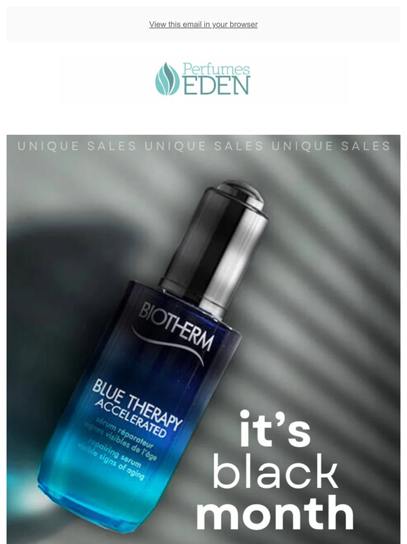 BLACK MONTH: Biotherm y mucho más hasta el -50%💘