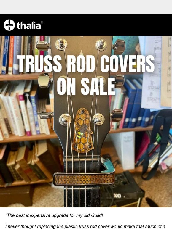 Still have a plastic truss rod cover?