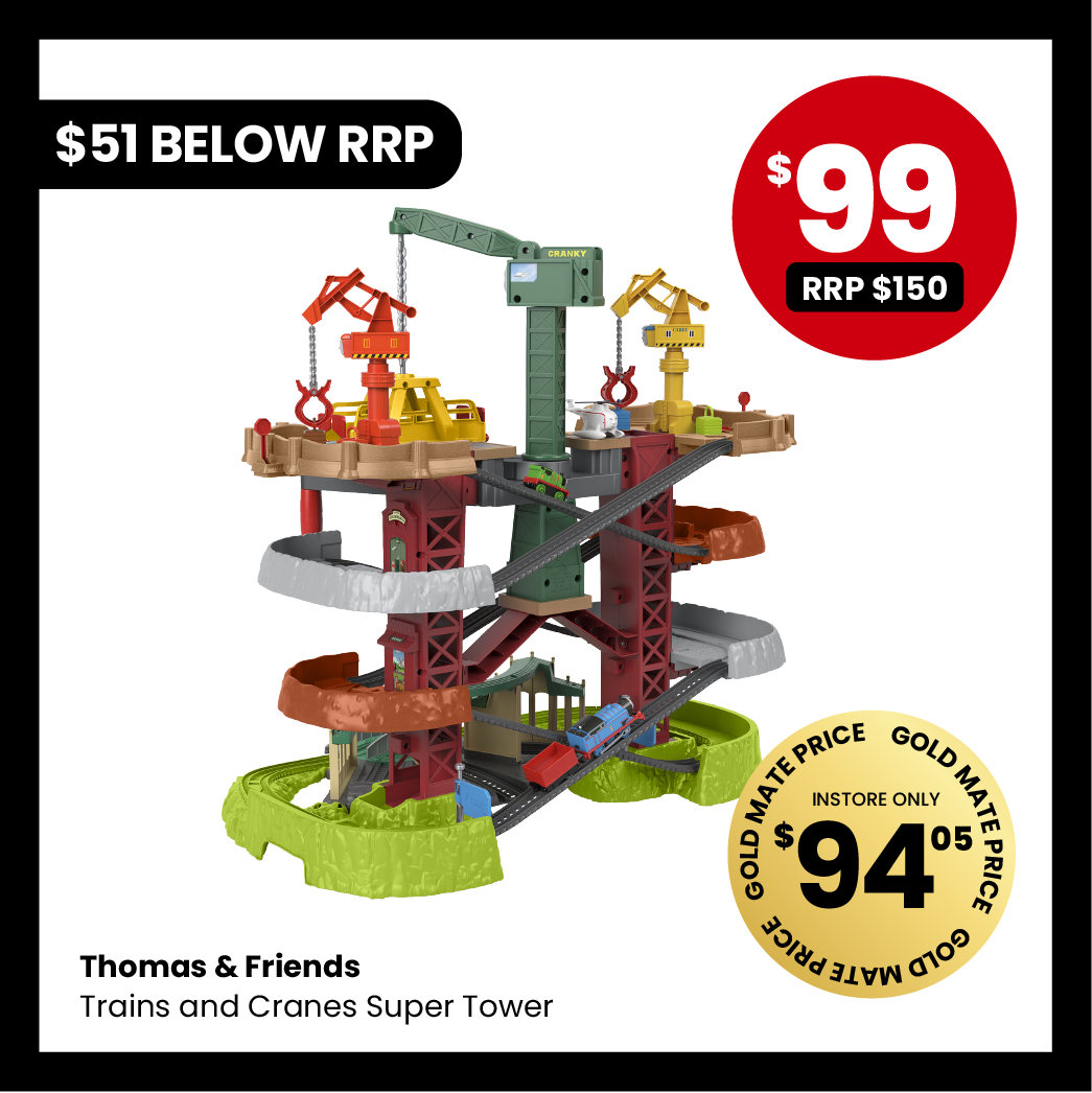 Thomas & Friends - Trains and Cranes Super Tower