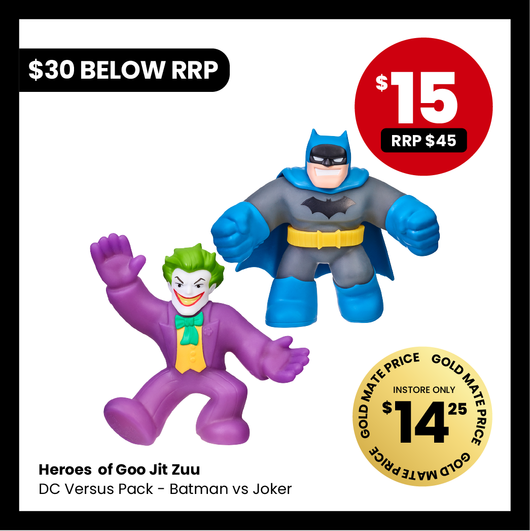 Heroes of Goo Jit Zuu - DC Versus Pack - Batman vs Joker