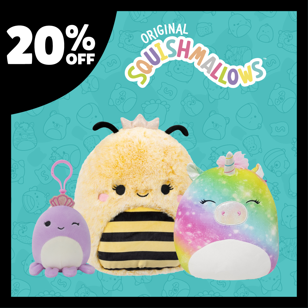20% OFF ORIGINAL SQUISHMALLOWS