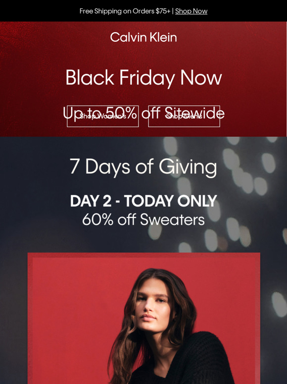Today Only – 60% off Sweaters