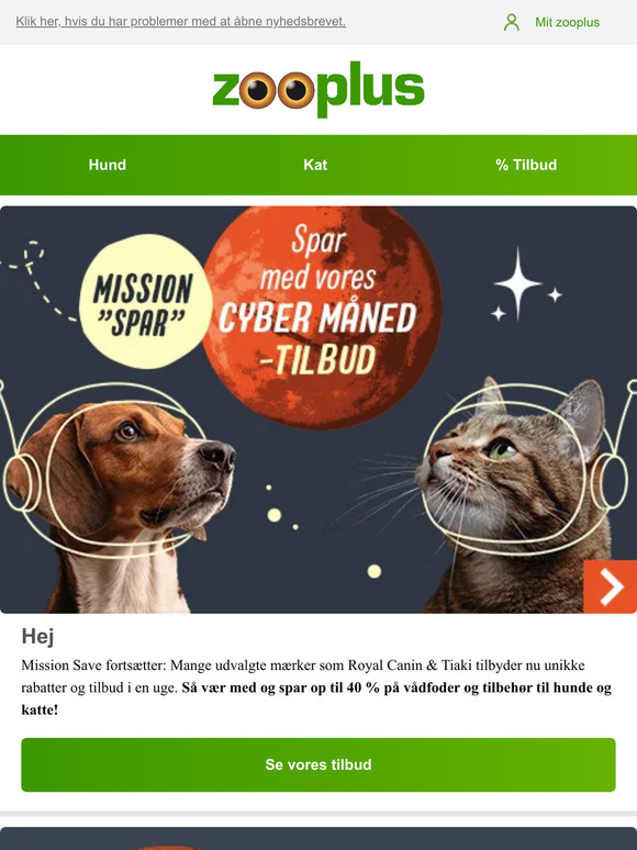 Fra i dag: Nye cyber-tilbud! 💥 %