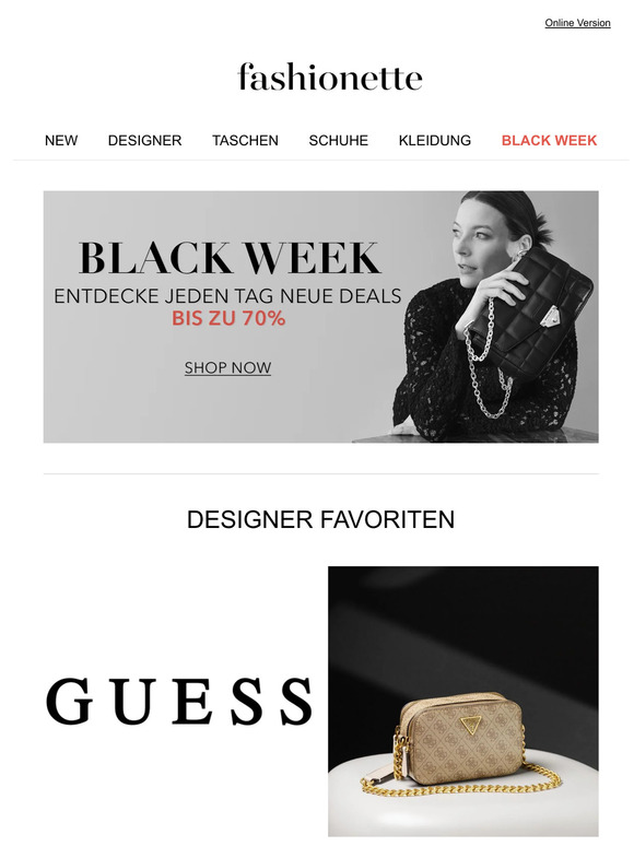 Love Brands: Guess, Love Moschino & Co.