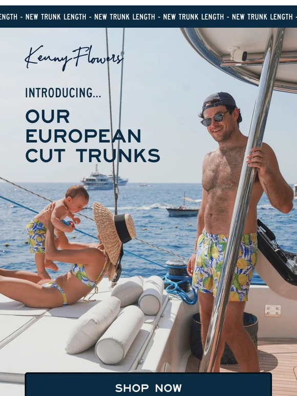 JUST LANDED: New Euro Cut Swim 🩳⛵