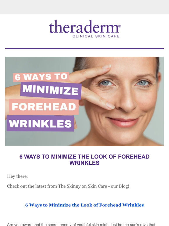 Therapon Skin Health Unlock The Secret Surprising Tips To Reduce Forehead Wrinkles Milled