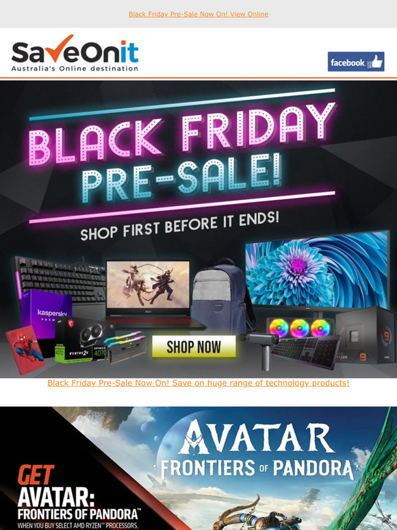 Black Friday Pre-Sale Now On!  Shop First Before It Ends!