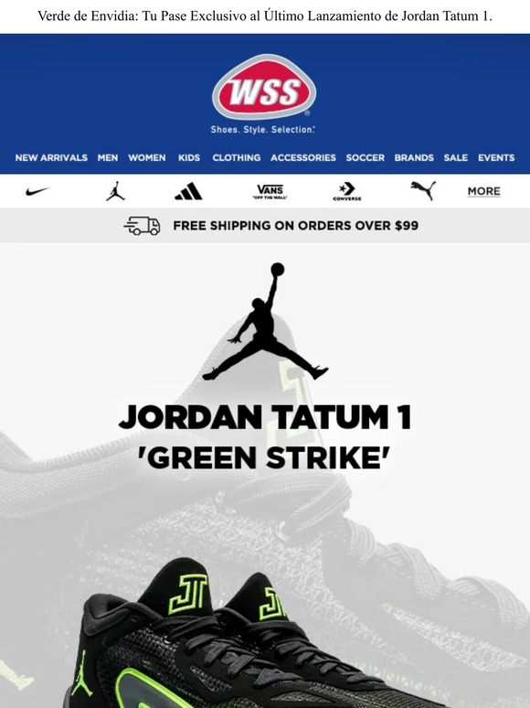 Green with Envy: Your Exclusive Pass to Jordan Tatum 1's Latest Drop!