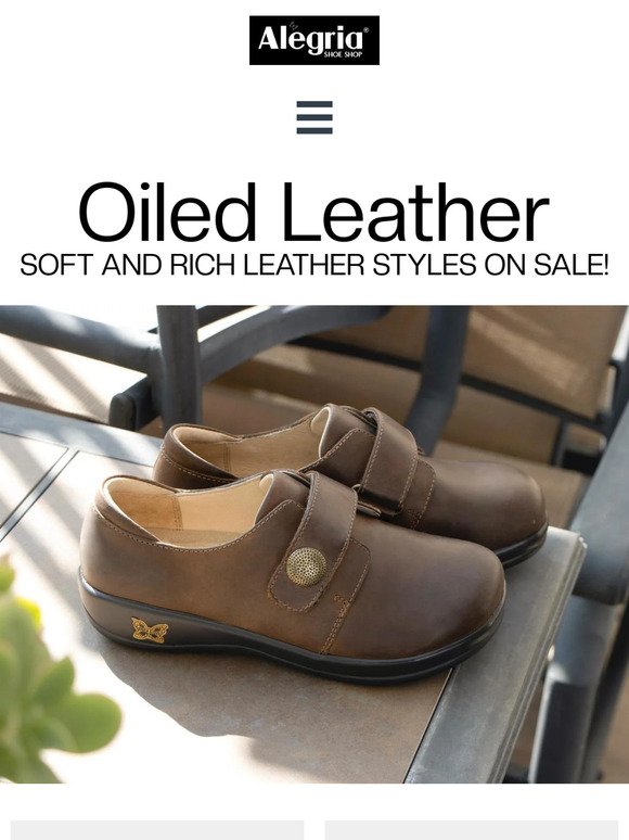 Our Softest, Most Luxurious Leather Styles are On Sale
