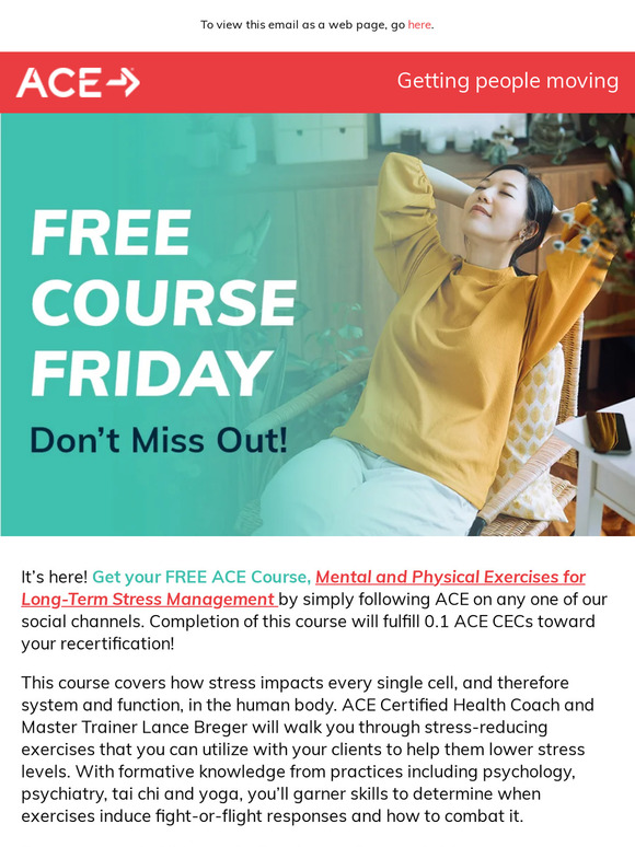 It’s FREE Course Friday!