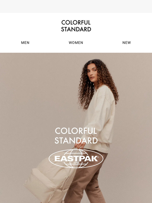 Colorful Standard x Eastpak