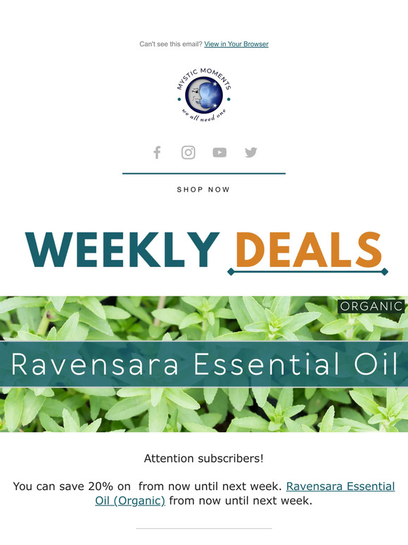 Weekly Deals 🌿