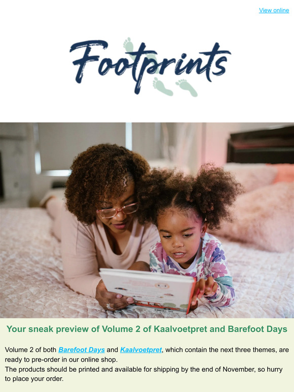 — - Your Sneak Preview of Barefoot Days & Kaalvoetpret VOLUME 2