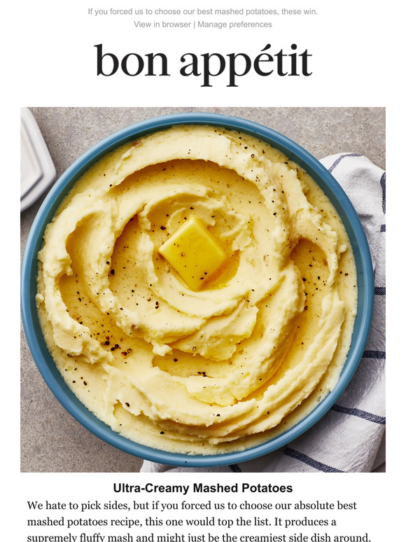 Bon Appétit Ultra Creamy Mashed Potatoes Milled Bon Appétit Ultra Creamy Mashed Potatoes Milled