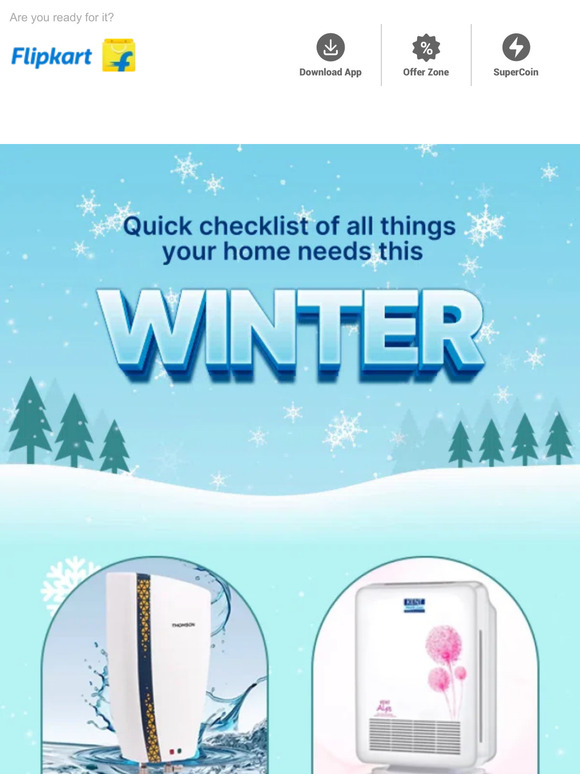 It's the season of 🥶☃️☕